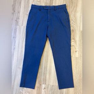Banana republic men’s Blue Checkered Pants slim tapered size 31x30